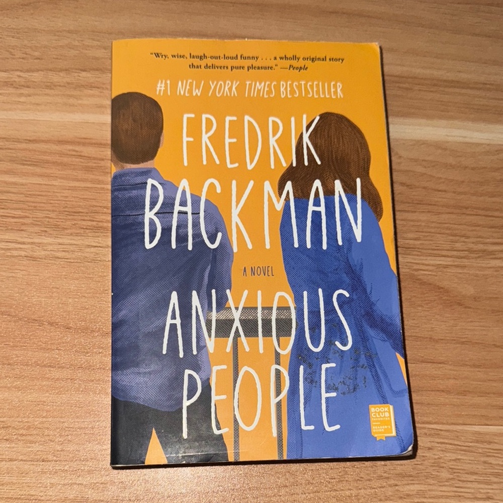 Anxious People by Fredrik Backman
